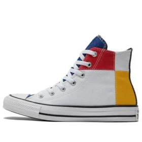Chuck Taylor All Star High «Blanco, verde, rojo, amarillo»