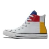 Chuck Taylor All Star High «Blanco, verde, rojo, amarillo»
