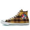 Chuck Taylor All Star High «Plaid Pack – World Peace»