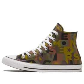 Chuck Taylor All Star High Top «Negro, marrón y amarillo»