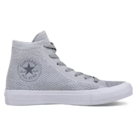 Chuck Taylor All Star II Nike Flyknit «Gris-Blanco»