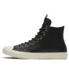 Chuck Taylor All Star Leather High «Black Egret»