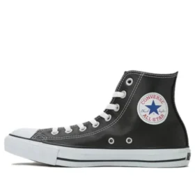 Chuck Taylor All Star Leather High Top «Black White»