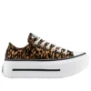 Chuck Taylor All Star Lift con plataforma doble «Leopard Print»