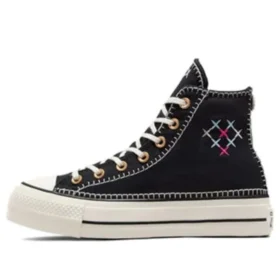 Chuck Taylor All Star Lift Crafted Stitching Platform «Black White»