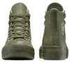 Chuck Taylor All Star Lift de piel de caña alta «Utility»