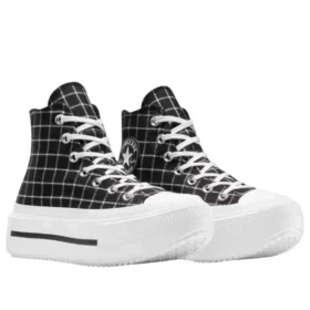 Chuck Taylor All Star Lift Double Stack Platform High «Plaid»