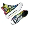 Chuck Taylor All Star Lift Double Stack Platform Pride High «Chaos Fuchsia Orange Rind»