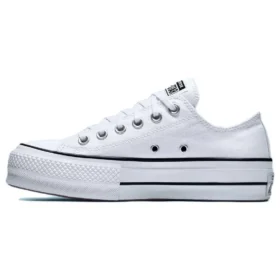 Chuck Taylor All Star Lift Low «Blanco Negro»