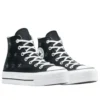 Chuck Taylor All Star Lift Platform Celestial «Negro Marfil Natural»