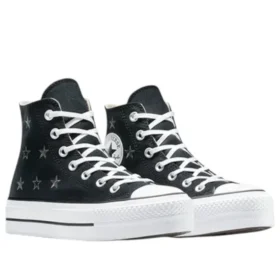 Chuck Taylor All Star Lift Platform Celestial «Negro Marfil Natural»