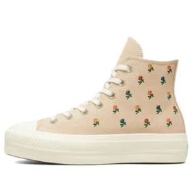 Chuck Taylor All Star Lift Platform High «Embroidered Roses»