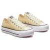 Chuck Taylor All Star Lift Platform Low «Color de temporada – Lemon Drop»