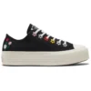 Chuck Taylor All Star Lift Platform Low «Floral Embroidery»