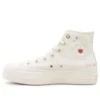 Chuck Taylor All Star Lift Platform Y2K Heart High Top «White Fever Dream»