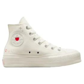 Chuck Taylor All Star Lift Platform Y2K Heart High Top «White Fever Dream»