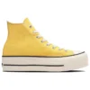 Chuck Taylor All Star Lifted de caña alta «Egg Yellow»