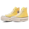 Chuck Taylor All Star Lifted de caña alta «Egg Yellow»