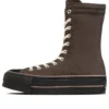 Chuck Taylor All Star Lifted Knee-hi «Marrón Negro»