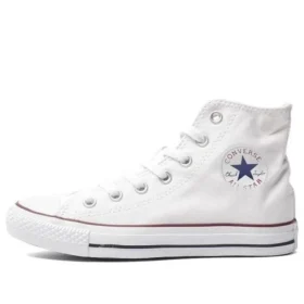 Chuck Taylor All Star Lonas blancas de caña alta «Blanco»