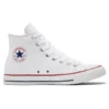 Chuck Taylor All Star Lonas blancas de caña alta «Blanco»