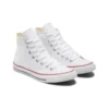 Chuck Taylor All Star Lonas blancas de caña alta «Blanco»