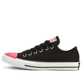 Chuck Taylor All Star Low «Neon Nights – Negro Racer Rosa»