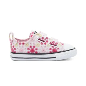 Chuck Taylor All Star Low Top Embroidery «Pink Yellow»