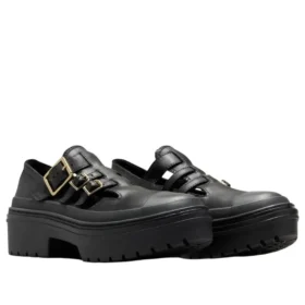 Chuck Taylor All Star Lugged Heel Mary Jane «Negro»