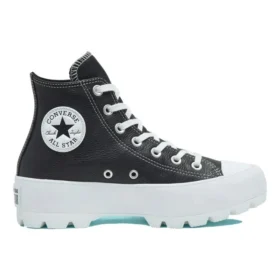 Chuck Taylor All Star Lugged Leather High «Black White»