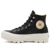 Chuck Taylor All Star Lugged Winter High GTX «Negro, Azafrán, Amarillo»