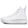 Chuck Taylor All Star Move con plataforma y caña alta «Blanco»