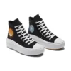 Chuck Taylor All Star Move High «Black White Orange»