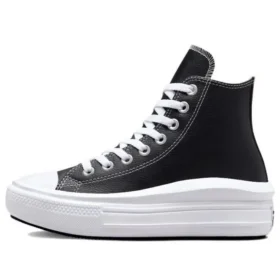 Chuck Taylor All Star Move Platform High «Leather – Black»