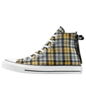 Chuck Taylor All Star Plaid «Negro, amarillo y blanco»