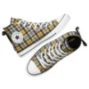 Chuck Taylor All Star Plaid «Negro, amarillo y blanco»