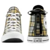 Chuck Taylor All Star Plaid «Negro, amarillo y blanco»
