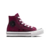 Chuck Taylor All Star Platform High «Burdeos y blanco»