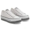 Chuck Taylor All Star Platform Low Top Suela tipo bizcocho cremoso