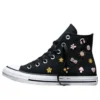 Chuck Taylor All Star Retro Embroidery «Black New Found Bloom»