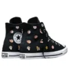Chuck Taylor All Star Retro Embroidery «Black New Found Bloom»