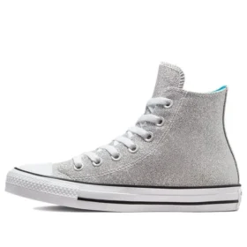 Chuck Taylor Authentic Glam Hi «Gray Silver»
