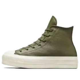 Chuck Taylor Lift Platform Leather High Top «Verde»