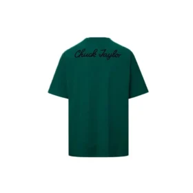 Chuck unisex de punto bordado verde