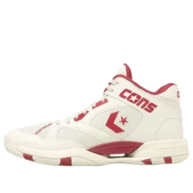 Cons Accelerator Mid «Blanco roto/Rojo»