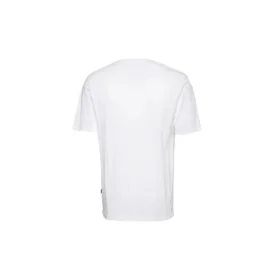 Converse Creative Sports para hombre, cuello redondo, manga corta, blanco