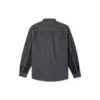 Converse para hombre Flowers Small Logo Retro Splicing Contrasting Colors Woven Chaqueta Negra oscura