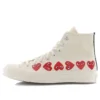 Converse x COMME des GARCONS PLAY Chuck 70 Hi Top «Multi Heart»