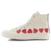 Converse x COMME des GARCONS PLAY Chuck 70 Hi Top «Multi Heart»