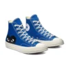 Converse x COMME des GARCONS PLAY Chuck 70 High «Blue Quartz»